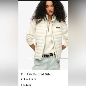 Superdry Natural Fuji Lite Padded Gilet puffer vest